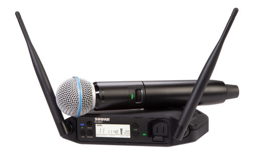 Illustrative image of: Shure GLXD24+ B58-Z3: Wireless Microphone Systems: GLXD24PLUS-B58-Z3