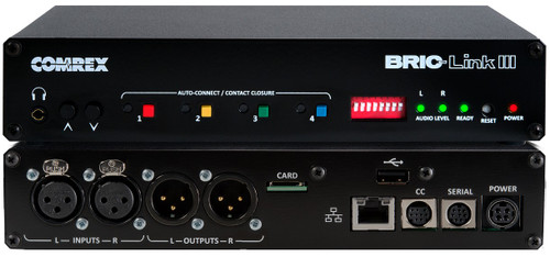 Illustrative image of: Comrex BRIC-LINK3: Codecs: BRIC-LINK3