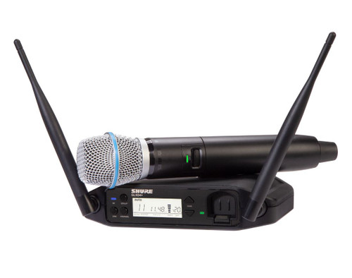 Illustrative image of: Shure GLXD24PLUS-B87A-Z3: Wireless Microphone Transmitters and Receivers: GLXD24PLUS-B87A-Z3