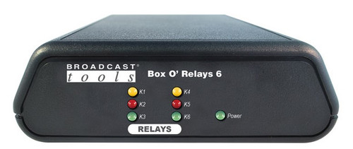 Illustrative image of: Broadcast Tools BOX O RELAY-6: Modules and Power Supplies: BOXORELAY-6