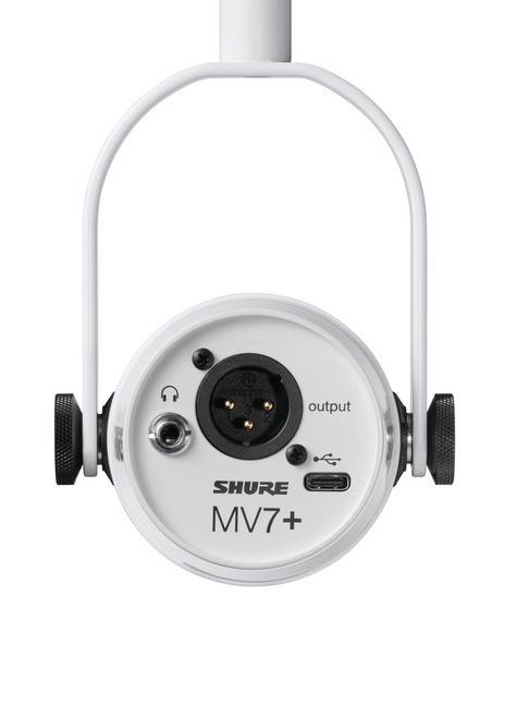 Shure MV7+ White