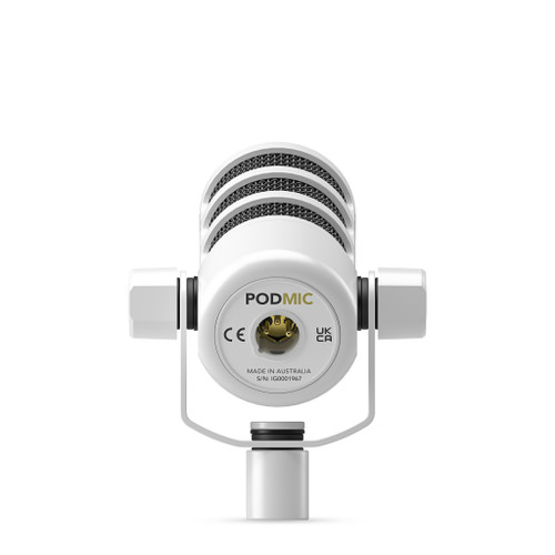 Rode PODMIC White - Broadcast Supply Worldwide