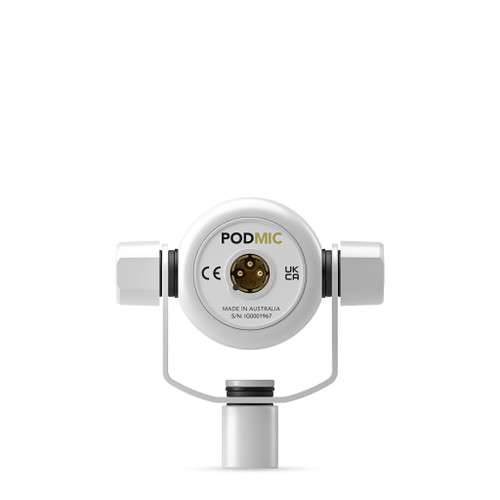 Rode PODMIC White - Broadcast Supply Worldwide