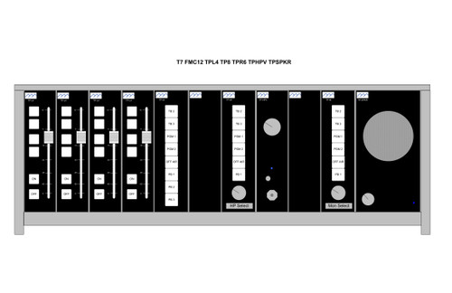 SAS T7 Tabletop IP Audio Console