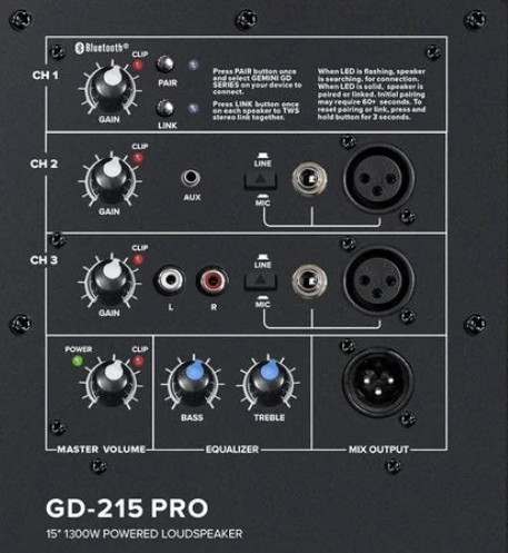 Gemini GD-215PRO - Broadcast Supply Worldwide