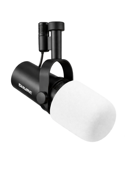 Chief Swag Officer SM7B Pop Filter/Windscreen for Shure (Blank White)