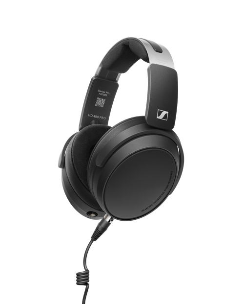 Sennheiser HD 480 PRO Closed Back Headphones Front Side View 