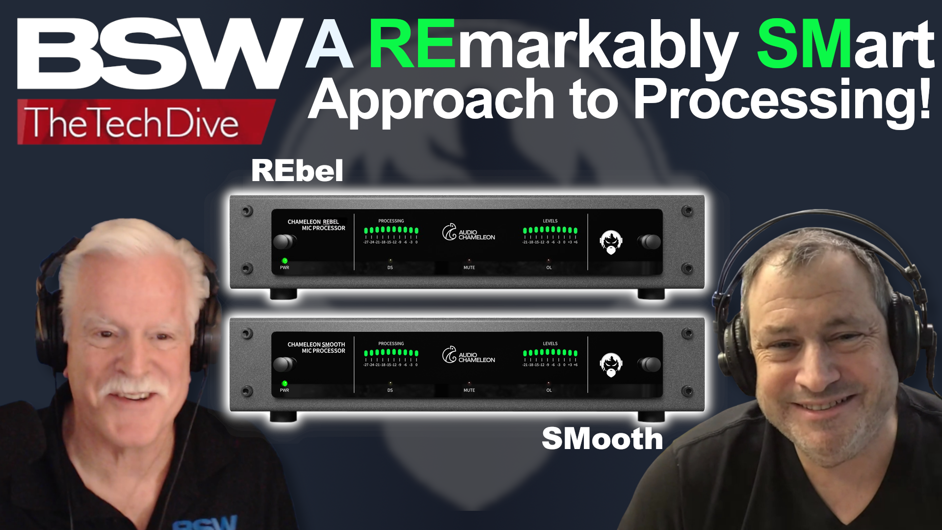 REbel/SMooth: Processors Made for the Broadcast Industry's Favorite Microphones