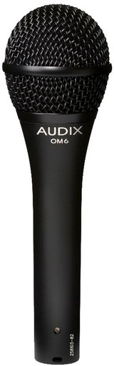 Illustrative image of: AUDIX Audix Microphones OM6: Microphones;;Audix Microphones;;Dynamic Microphones: Audix Microphones OM6