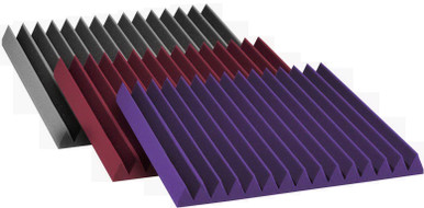 Illustrative image of: AURALEX Auralex Acoustics StudioFoam2 Burgundy: Acoustic Treatment;;Auralex Acoustics: Auralex Acoustics StudioFoam2 Burgundy