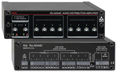 Illustrative image of: RDL Radio Design Labs RU-ADA4D: Distribution Amplifiers;;RDL: Radio Design Labs RU-ADA4D