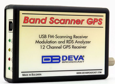 Illustrative image of: DEVA DEVA Broadcast Band Scanner GPS: Modulation Monitors;;DEVA Broadcast: DEVA Broadcast Band Scanner GPS