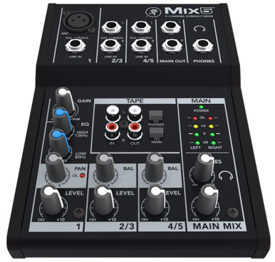 配信機器・PA機器・レコーディング機器 MACKIE MIX5 Analog Mixer Mackie MIX5 - Mixers