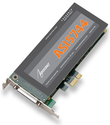 Illustrative image of: AUDIOSCIEN AudioScience ASI5744: AudioScience;;PCI Audio Interfaces: AudioScience ASI5744