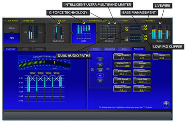 Illustrative image of: Omnia Omnia G-FORCE Plug-in: Audio Processing;;Software and Plug-Ins;;Omnia: Omnia G-FORCE Plug-in