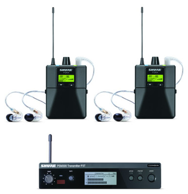 Illustrative image of: Shure Shure P3TRA215TWP-H20: In-Ear Monitoring and IFB;;Shure: Shure P3TRA215TWP-H20