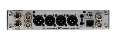 Illustrative image of: LECTROSON Lectrosonics DSQD-AES3: Wireless Microphone Transmitters and Receivers;;Lectrosonics: Lectrosonics DSQD-AES3