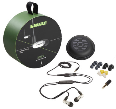 Shure AONIC 3 Earphones White - Ear Buds