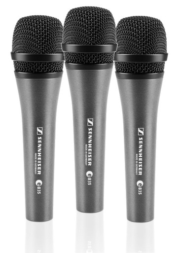 Semon 3点セット90 Sennheiser e835 3-Pack - Dynamic Microphones