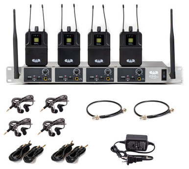 Illustrative image of: CAD MICS CAD Audio GXLIEM4: In-Ear Monitoring and IFB;;CAD Audio: CAD Audio GXLIEM4