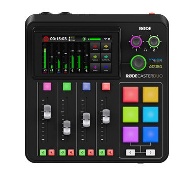 Illustrative image of: Rode Rode RODECaster DUO: Podcast;;Rode: Rode RODECaster DUO