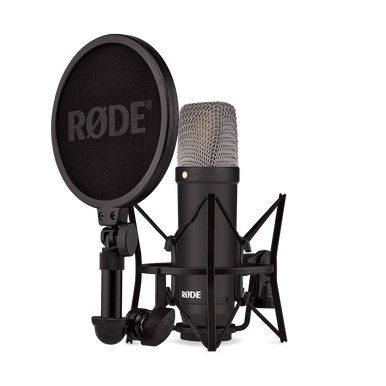 Illustrative image of: Rode RODE NT1 Signature Series Black: Microphones;;Rode;;Condenser Microphones: RODE NT1 Signature Series Black