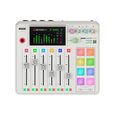Illustrative image of: Rode Rode RODECaster PRO II White: Podcast;;Rode: Rode RODECaster PRO II White