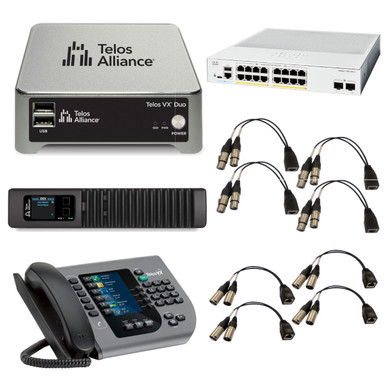 Illustrative image of: BSW Telos VX Duo Talk Show System Package 1: Telephone Hybrids;;BSW;;VX Duo;;BSW Bundles: Telos VX Duo Talk Show System Package 1