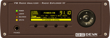 Illustrative image of: DEVA DEVA Broadcast RE3-FM: Modulation Monitors;;DEVA Broadcast: DEVA Broadcast RE3-FM