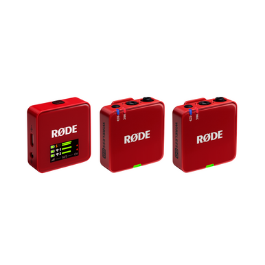 RODE Wireless GOIII RED - Broadcast Supply Worldwide