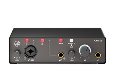 YAMAHA ur12mk3 オーディオインターフェイス Yamaha UR12MK3-B - Broadcast Supply Worldwide