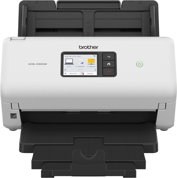 Brother ADS3300W Wireless High-Speed Desktop Scanner for Small Office & Home Office Professionals