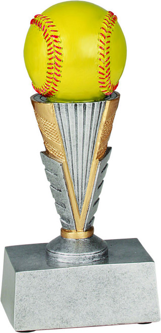 Softball Zenith Resin Trophy