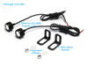Motorcycle Auxiliary Light Motorcycle Auxiliary Light | CREE LED | Universal Mount Fog | Driving Lights
Motorcycle Auxiliary Light | USA-made Cree Chips | Universal Mount Fog | Driving Lights