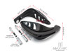 Black Universal Hand Guards with Integrated LED Daytime Running Lights