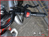 Black Cafe Racer Clubman Steel Handlebars - 7/8 (22mm)