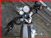 Black Cafe Racer Clubman Steel Handlebars - 7/8 (22mm)