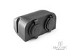 Universal Dash Mount 12v Socket + Twin USB Power Supply