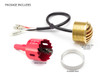 motorcycle taillight  round  small flush mount café racer  bobber bratstyle  chopper
