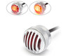 flush mount motorcycle taillight aluminum led