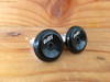 Black Anodized CNC Machined Aluminum Bar Ends - 7/8"(22mm)