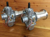 kz400 kz440 vm32 mikuni carburetor kit Complete 32mm cafe racer bratstyle 2-1 intake vm32 mikuni carburetor kit kawasaki bobber chopper