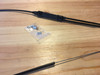 Universal 2 into 1 Motorcycle throttle cable for any dual carb set up.