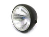 7 inch  Halogen Black Motorcycle Headlight Steel