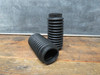 50mm x 49mm fork gator gaiter motorcycle boots cover cafe racer clubman chopper bobber