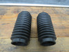 50mm x 49mm fork gator gaiter motorcycle boots cover cafe racer clubman chopper bobber