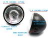 cafe racer bratstyle motorcycle headlight