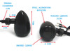Motorcycle turn signals | Smoked Indicators | LED Style