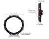 Billet 5.75 Headlight Ring