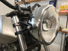Motorcycle Projector Chrome Bucket LED Headlight Motorcycle